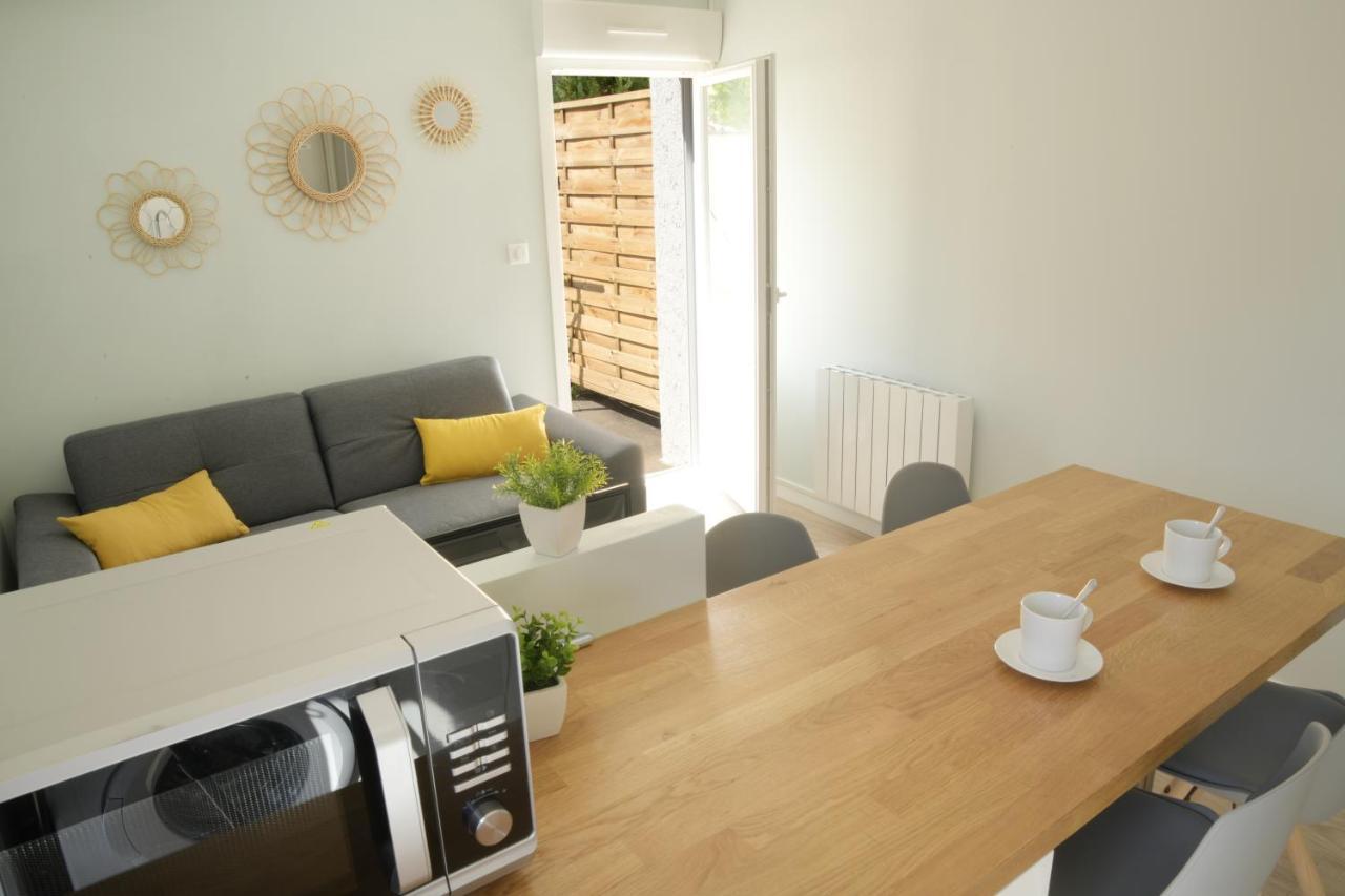 T2 - 28M2 Avec Cour Et Stationnement, Wifi Et Linge Fournis Lägenhet Angoulême Exteriör bild